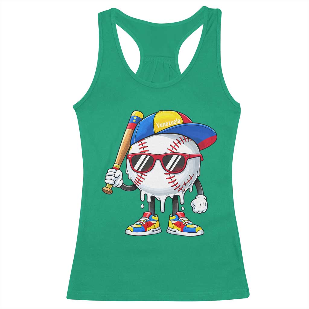 Venezuela Baseball Racerback Tank Top Venezuelan Pride Baseball Life Style Youth Drip Baseball Boys Kid TS10 Irish Green Print Your Wear