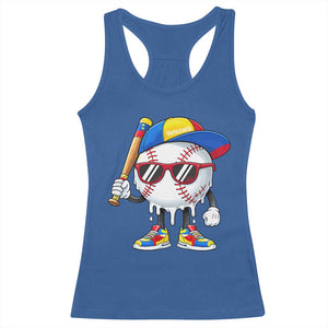 Venezuela Baseball Racerback Tank Top Venezuelan Pride Baseball Life Style Youth Drip Baseball Boys Kid TS10 Royal Blue Print Your Wear