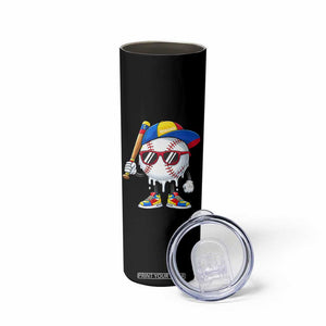 Venezuela Baseball Skinny Tumbler Venezuelan Pride Baseball Life Style Youth Drip Baseball Boys Kid TS10 Print Your Wear