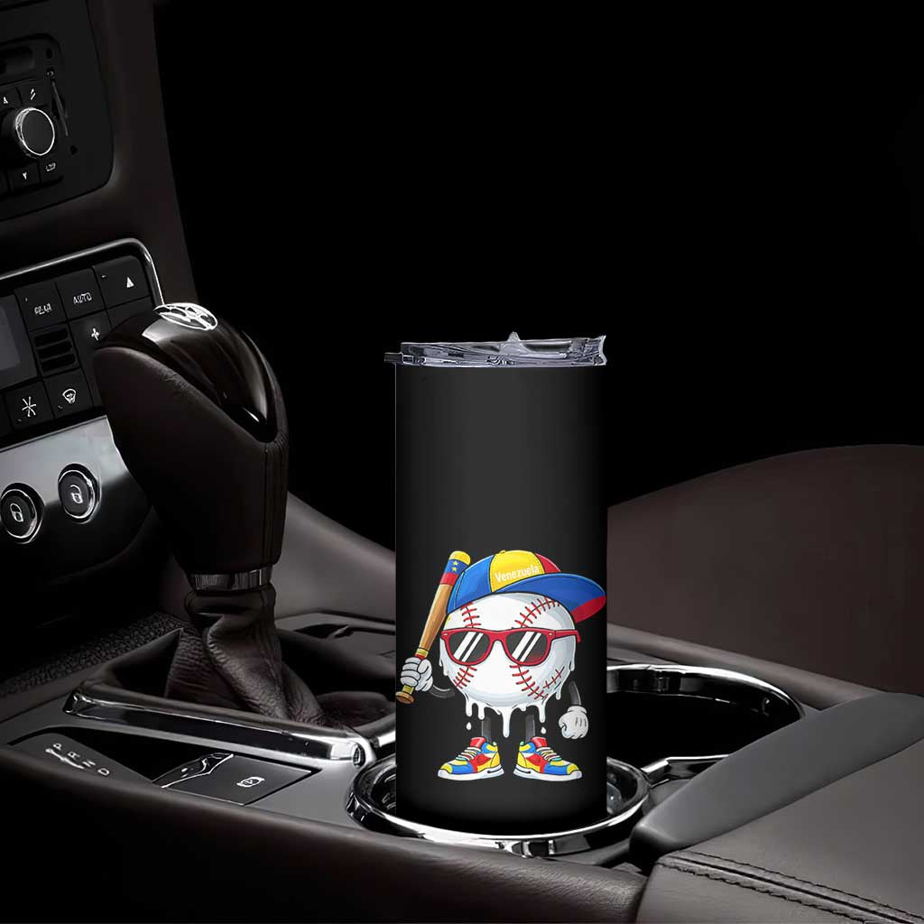 Venezuela Baseball Skinny Tumbler Venezuelan Pride Baseball Life Style Youth Drip Baseball Boys Kid TS10 Print Your Wear