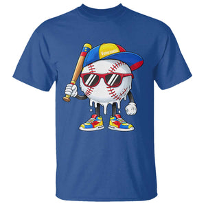 Venezuela Baseball T Shirt Venezuelan Pride Baseball Life Style Youth Drip Baseball Boys Kid TS10 Royal Blue Print Your Wear