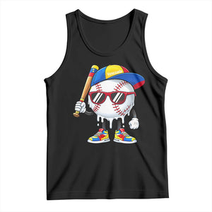 Venezuela Baseball Tank Top Venezuelan Pride Baseball Life Style Youth Drip Baseball Boys Kid TS10 Black Print Your Wear
