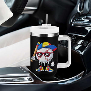 Venezuela Baseball Tumbler With Handle Venezuelan Pride Baseball Life Style Youth Drip Baseball Boys Kid TS10 Print Your Wear