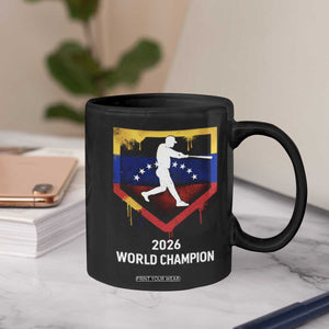 Venezuela Baseball 2026 Coffee Mug Venezuelan Flag Baseball Fan Gift TS10 Print Your Wear