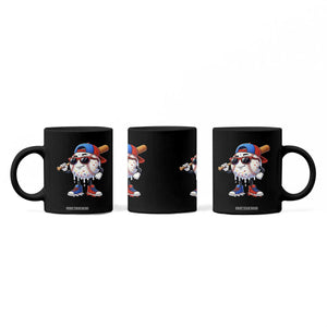 Baseball Drip Ice Cream Coffee Mug Youth Drip Baseball Boys Kid Red White And Blue TS10 Print Your Wear