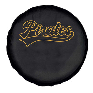 Vintage Pirates Spare Tire Cover Varsity Script Retro Sports Jersey Style Baseball Fans TS10 Print Your Wear