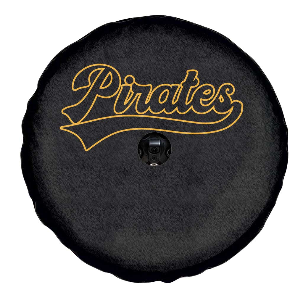 Vintage Pirates Spare Tire Cover Varsity Script Retro Sports Jersey Style Baseball Fans TS10 Print Your Wear