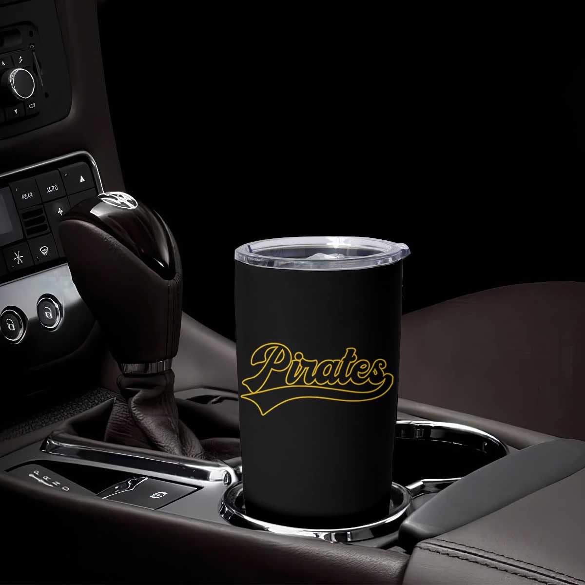 Vintage Pirates Tumbler Cup Varsity Script Retro Sports Jersey Style Baseball Fans TS10 Print Your Wear