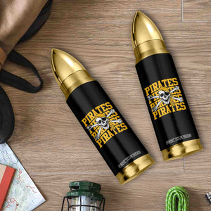 Retro Pirates Bullet Tumbler Vintage Retro Skull Crossbones Baseball Fans TS10 Print Your Wear