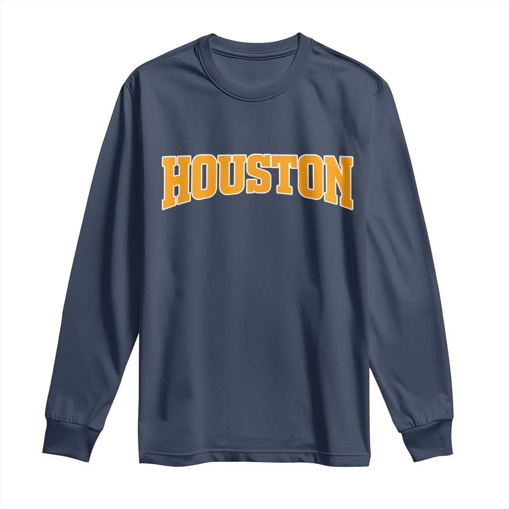 Vintage Astro Long Sleeve Shirt Retro Style 70s 80s 90s First Name Vintage Athletic Sports TS10 Navy Print Your Wear