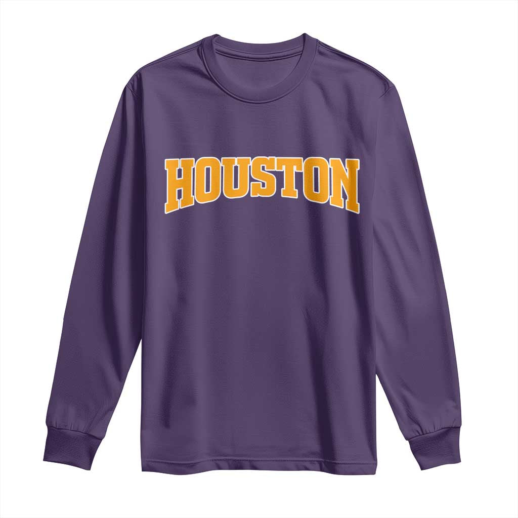Vintage Astro Long Sleeve Shirt Retro Style 70s 80s 90s First Name Vintage Athletic Sports TS10 Purple Print Your Wear