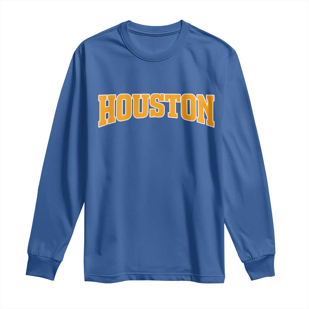 Vintage Astro Long Sleeve Shirt Retro Style 70s 80s 90s First Name Vintage Athletic Sports TS10 Royal Blue Print Your Wear