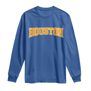 Vintage Astro Long Sleeve Shirt Retro Style 70s 80s 90s First Name Vintage Athletic Sports TS10 Royal Blue Print Your Wear
