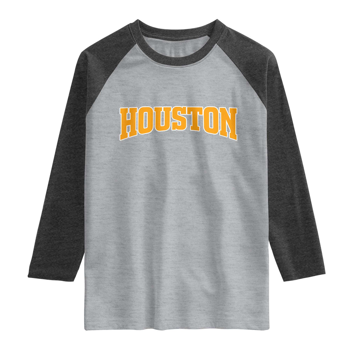 Vintage Astro Raglan Shirt Retro Style 70s 80s 90s First Name Vintage Athletic Sports TS10 Heather Gray Heather Charcoal Print Your Wear