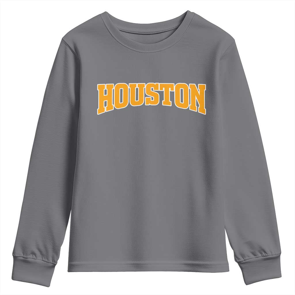 Vintage Astro Youth Sweatshirt Retro Style 70s 80s 90s First Name Vintage Athletic Sports TS10 Charcoal Print Your Wear
