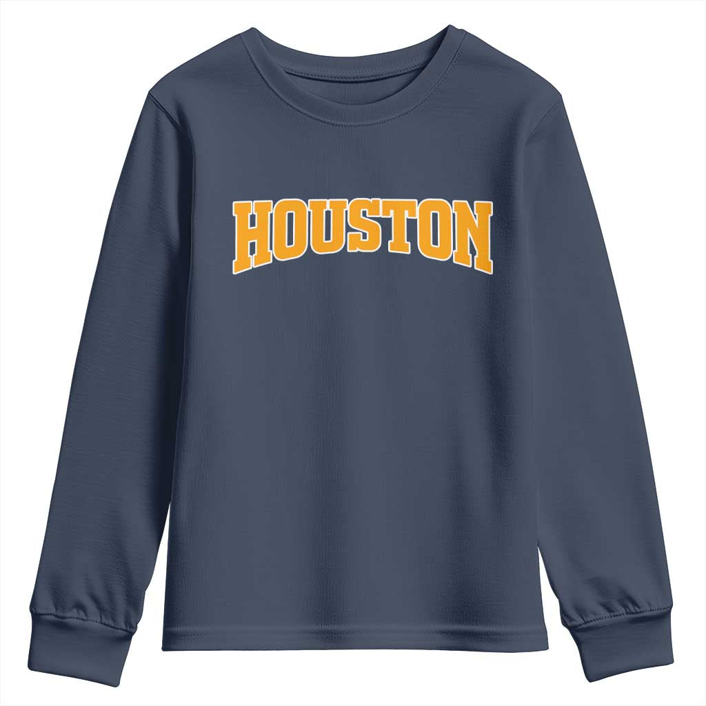 Vintage Astro Youth Sweatshirt Retro Style 70s 80s 90s First Name Vintage Athletic Sports TS10 Navy Print Your Wear