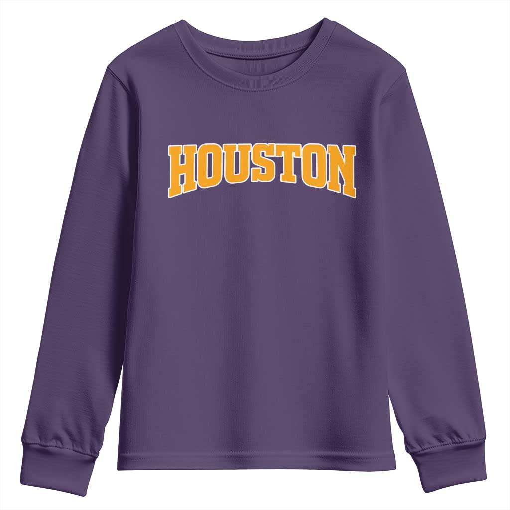 Vintage Astro Youth Sweatshirt Retro Style 70s 80s 90s First Name Vintage Athletic Sports TS10 Purple Print Your Wear