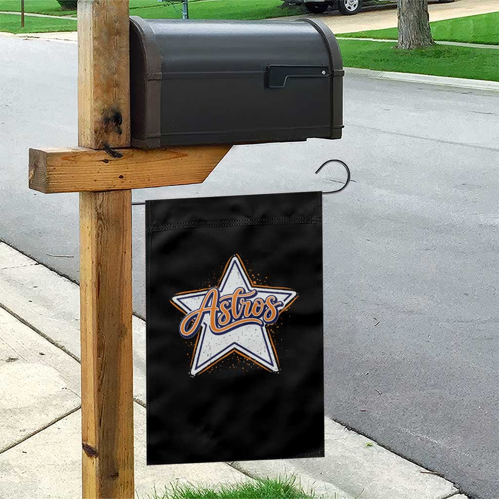 Vintage Astro Script Name Sports Style Garden Flag Retro Baseball Fans TS10 Print Your Wear