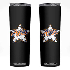 Vintage Astro Script Name Sports Style Skinny Tumbler Retro Baseball Fans TS10 Black Print Your Wear