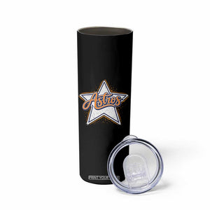 Vintage Astro Script Name Sports Style Skinny Tumbler Retro Baseball Fans TS10 Print Your Wear
