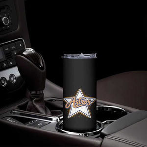 Vintage Astro Script Name Sports Style Skinny Tumbler Retro Baseball Fans TS10 Print Your Wear