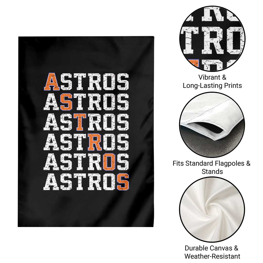 Vintage Astro Last Name Garden Flag Retro Baseball Fans Sports Style TS10 Print Your Wear