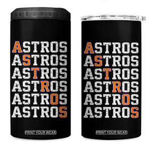 Vintage Astro Last Name 4 in 1 Can Cooler Tumbler Retro Baseball Fans Sports Style TS10 One Size: 16 oz Black Print Your Wear