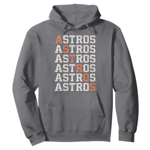 Vintage Astro Last Name Hoodie Retro Baseball Fans Sports Style TS10 Charcoal Print Your Wear