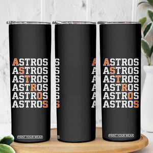 Vintage Astro Last Name Skinny Tumbler Retro Baseball Fans Sports Style TS10 Print Your Wear