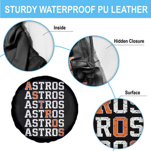 Vintage Astro Last Name Spare Tire Cover Retro Baseball Fans Sports Style TS10 Print Your Wear