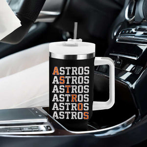 Vintage Astro Last Name Tumbler With Handle Retro Baseball Fans Sports Style TS10 Print Your Wear