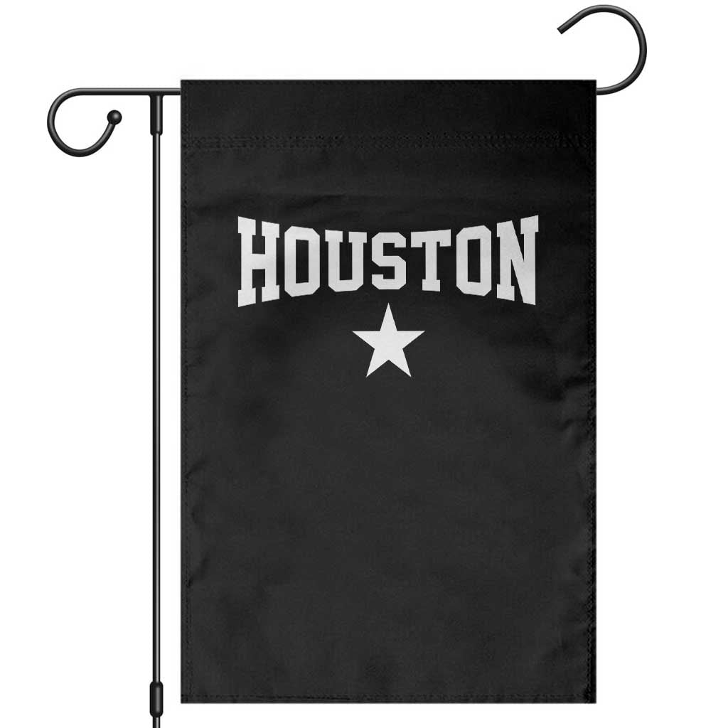 Vintage Houston Garden Flag Retro Texas Throwback Athletic Sports Style 80s 90s TS10 Black Print Your Wear