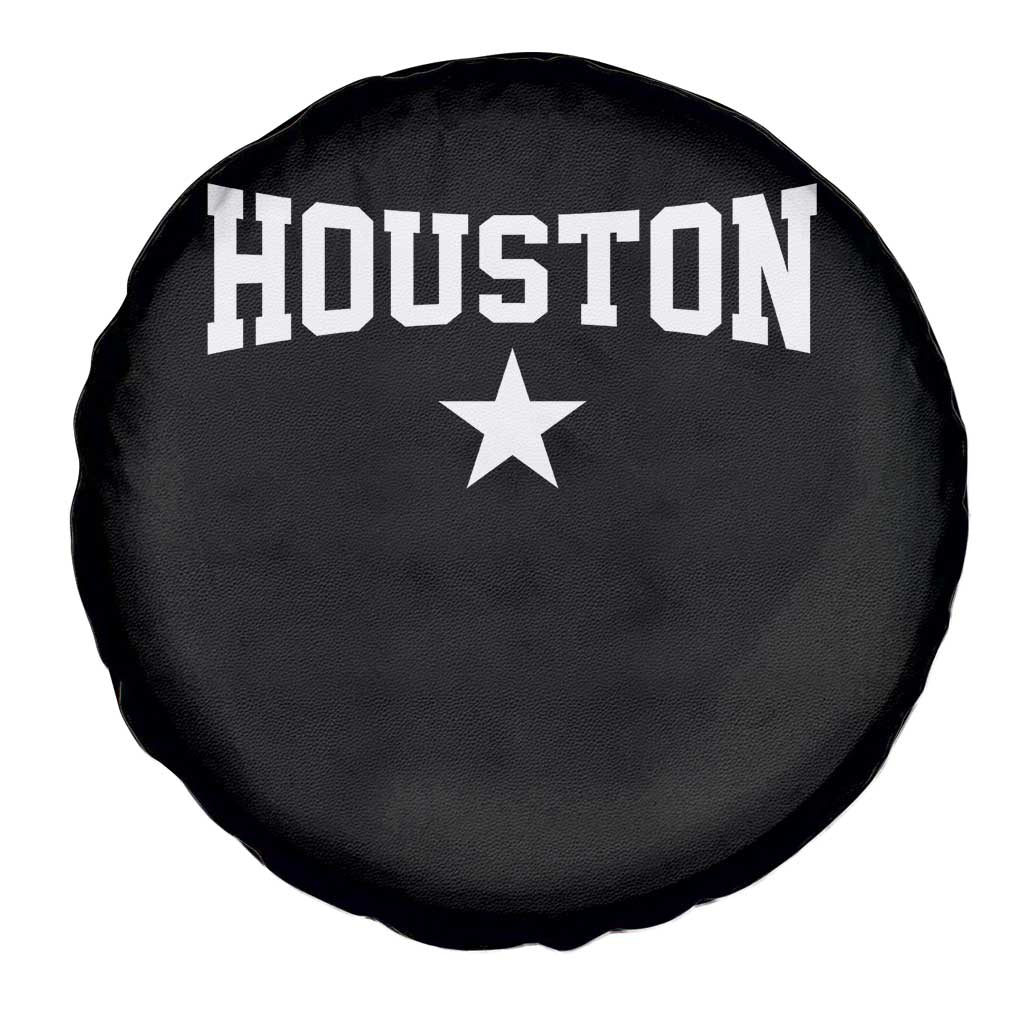 Vintage Houston Spare Tire Cover Retro Texas Throwback Athletic Sports Style 80s 90s TS10 Print Your Wear
