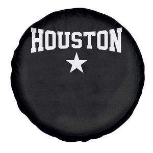 Vintage Houston Spare Tire Cover Retro Texas Throwback Athletic Sports Style 80s 90s TS10 Print Your Wear