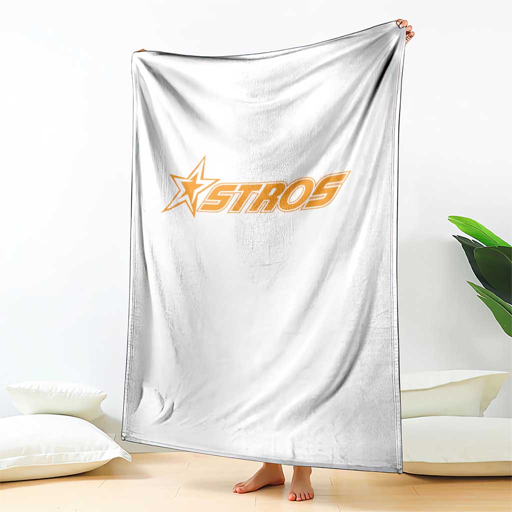 Vintage Astro Last Name Sports Style Throw Blanket Baseball Fan Graphic 80s 90s TS10 Print Your Wear