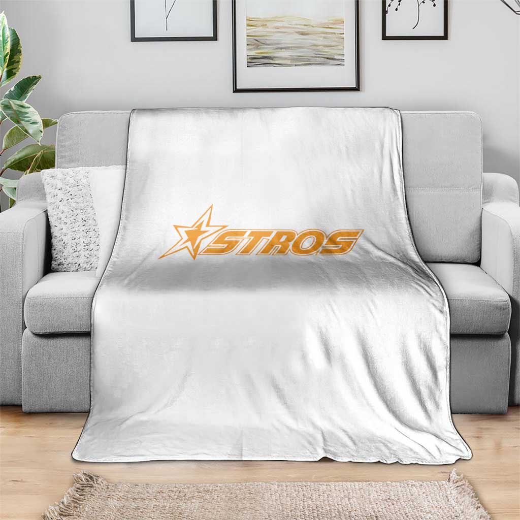 Vintage Astro Last Name Sports Style Throw Blanket Baseball Fan Graphic 80s 90s TS10 Print Your Wear