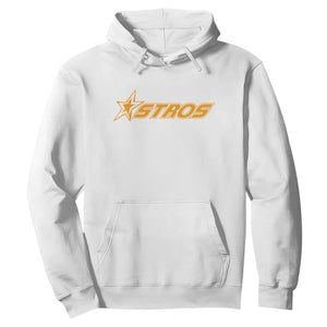 Vintage Astro Last Name Sports Style Hoodie Baseball Fan Graphic 80s 90s TS10 White Print Your Wear