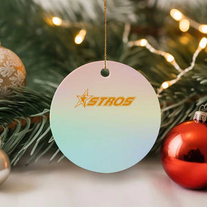 Vintage Astro Last Name Sports Style Ceramic Ornament Baseball Fan Graphic 80s 90s TS10 1pc Pastel Print Your Wear