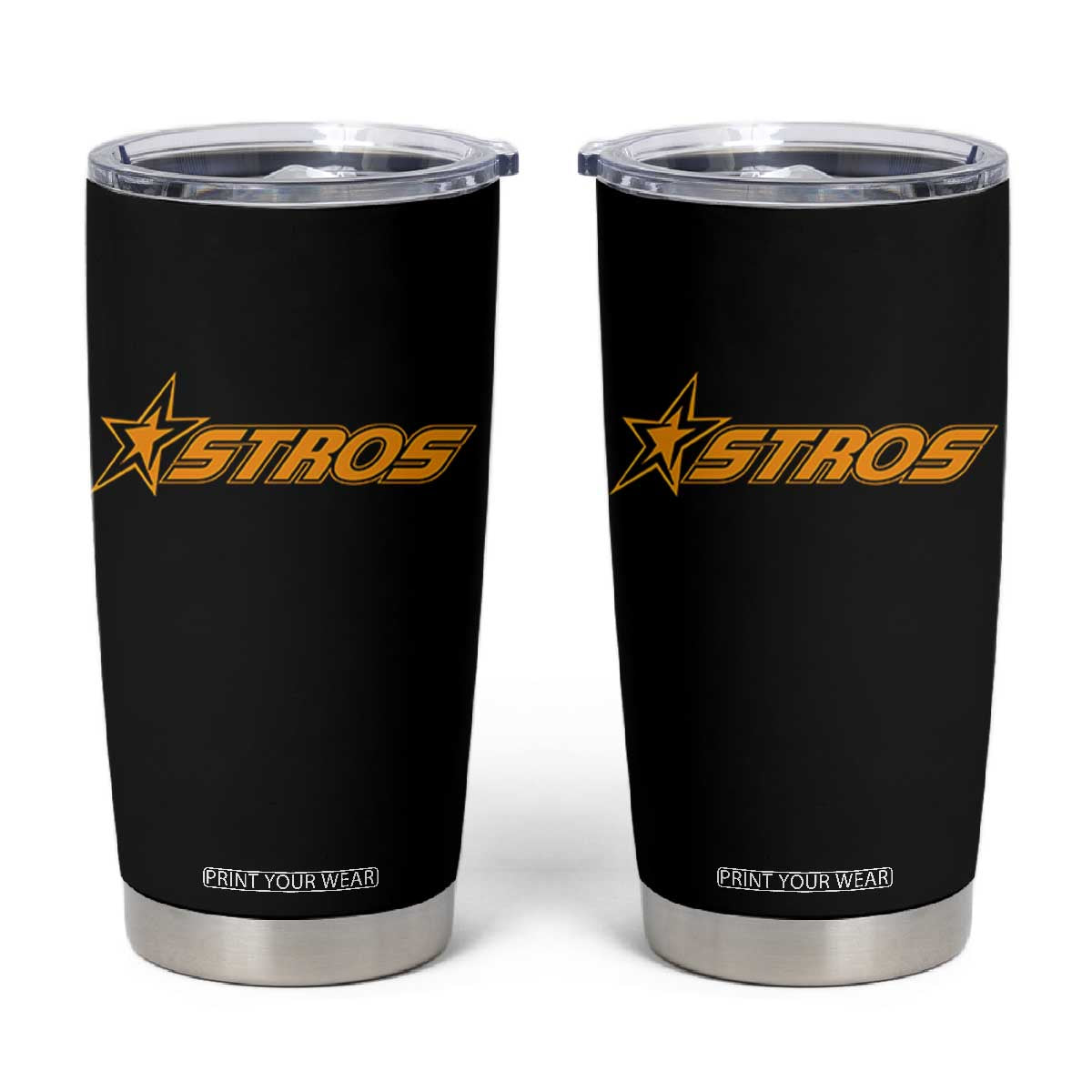 Vintage Astro Last Name Sports Style Tumbler Cup Baseball Fan Graphic 80s 90s TS10 White Print Your Wear