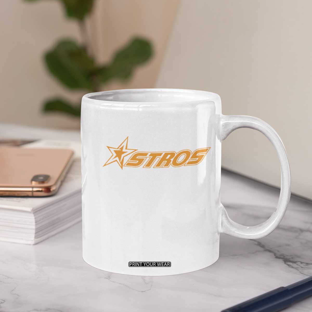 Vintage Astro Last Name Sports Style Coffee Mug Baseball Fan Graphic 80s 90s TS10 Print Your Wear