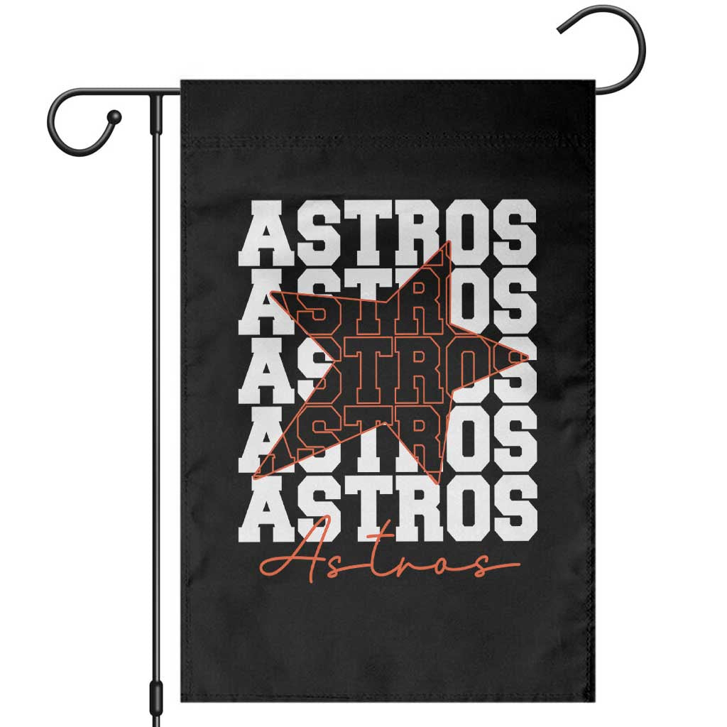 Vintage Astro Last Name Garden Flag Baseball Fan Graphic TS10 Black Print Your Wear