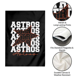 Vintage Astro Last Name Garden Flag Baseball Fan Graphic TS10 Print Your Wear