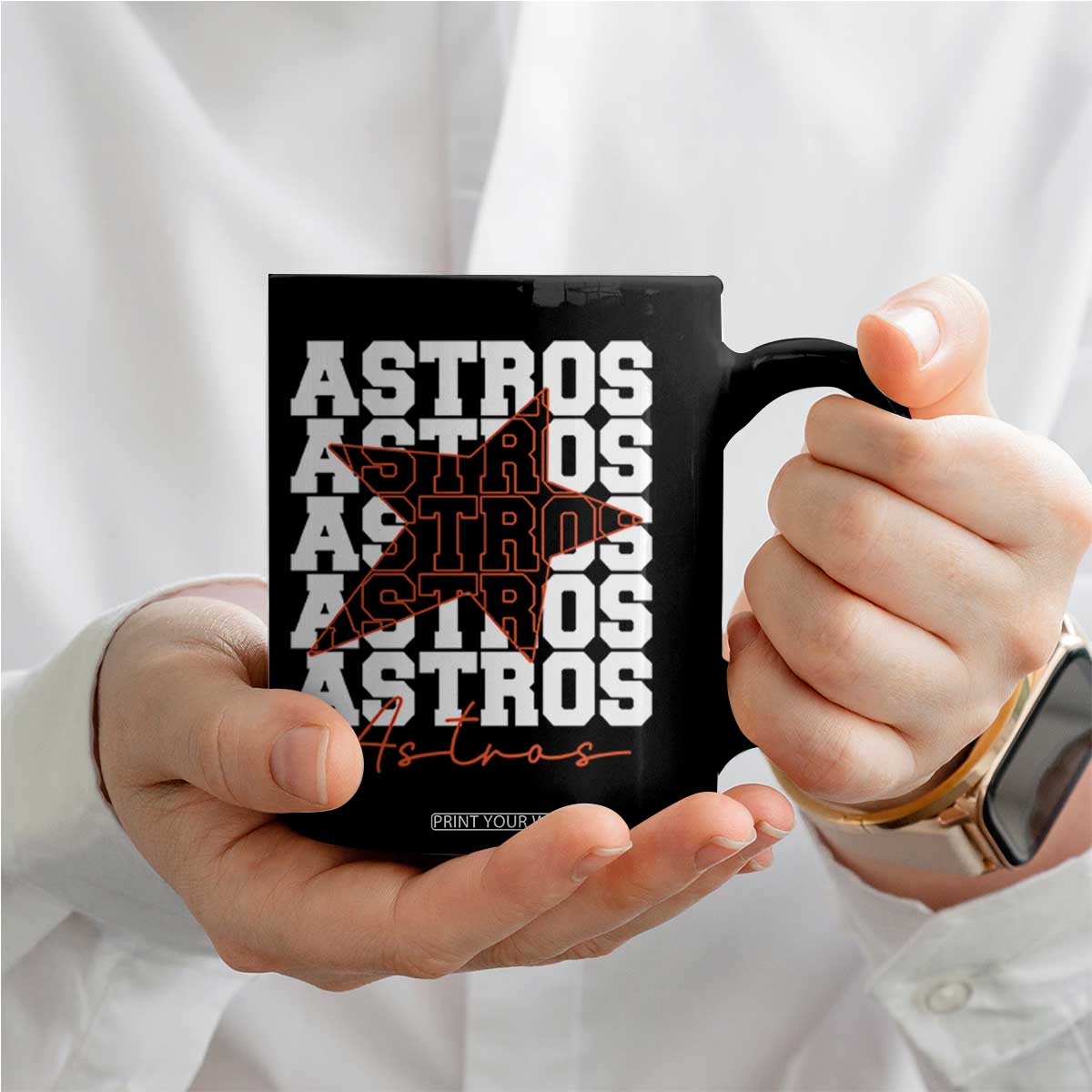 Vintage Astro Last Name Coffee Mug Baseball Fan Graphic TS10 Print Your Wear