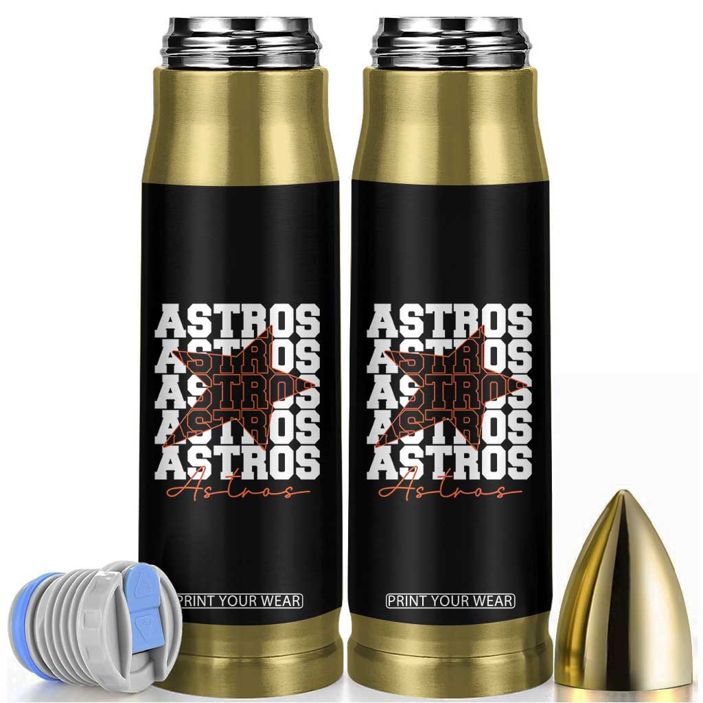 Vintage Astro Last Name Bullet Tumbler Baseball Fan Graphic TS10 Black Print Your Wear
