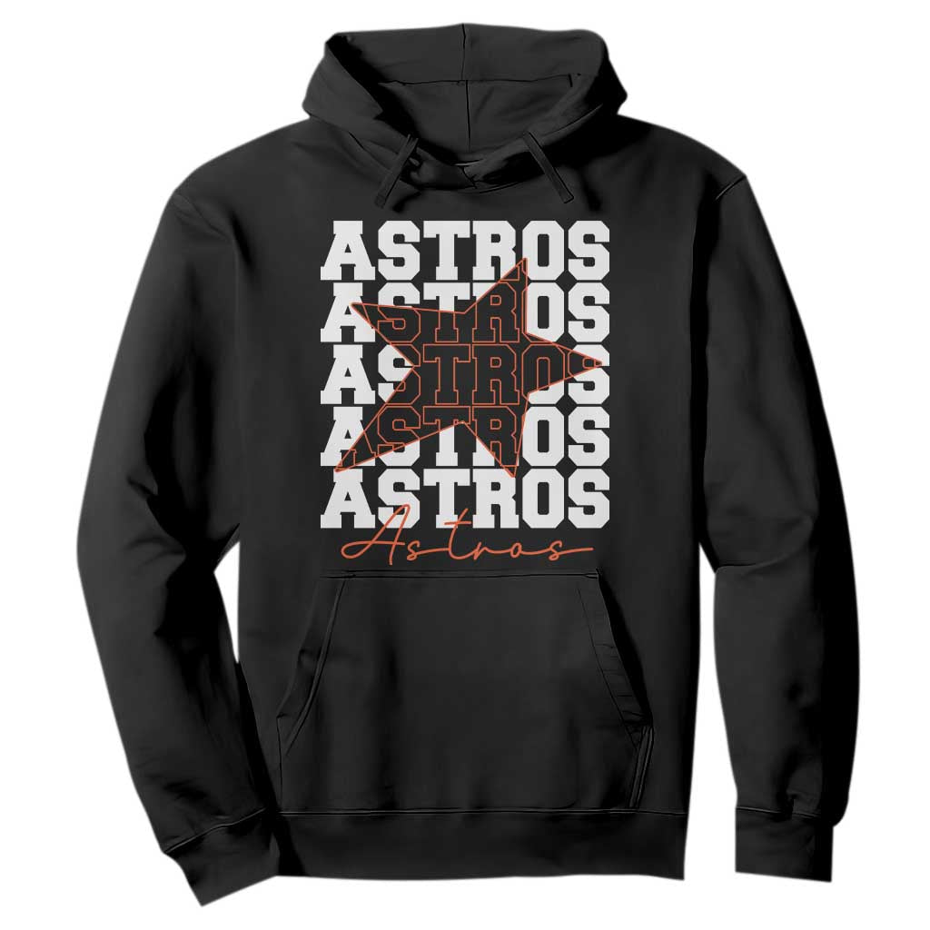 Vintage Astro Last Name Hoodie Baseball Fan Graphic TS10 Black Print Your Wear