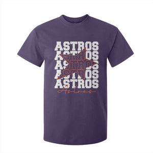 Vintage Astro Last Name T Shirt For Kid Baseball Fan Graphic TS10 Purple Print Your Wear