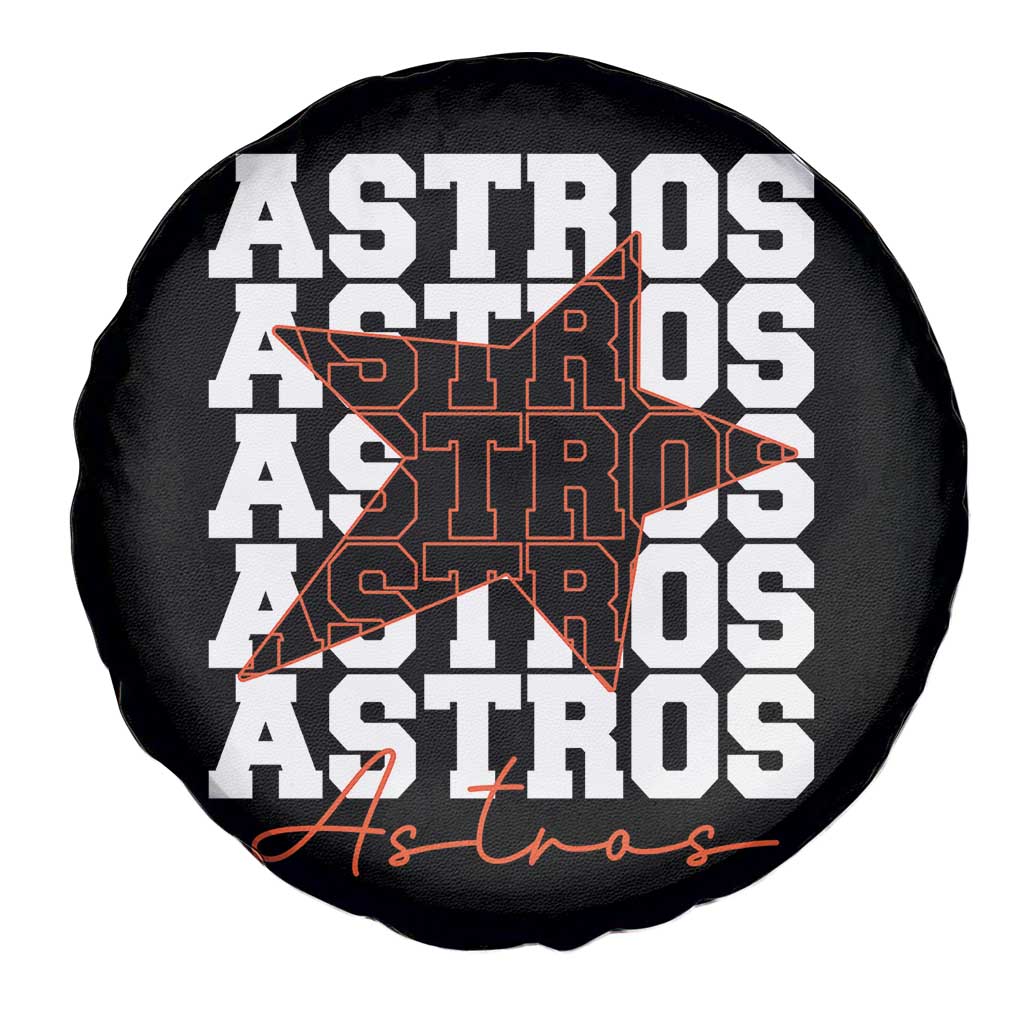 Vintage Astro Last Name Spare Tire Cover Baseball Fan Graphic TS10 Print Your Wear