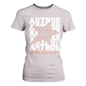 Vintage Astro Last Name T Shirt For Women Baseball Fan Graphic TS10 Ice Gray Print Your Wear