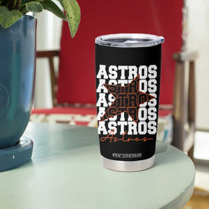 Vintage Astro Last Name Tumbler Cup Baseball Fan Graphic TS10 Print Your Wear