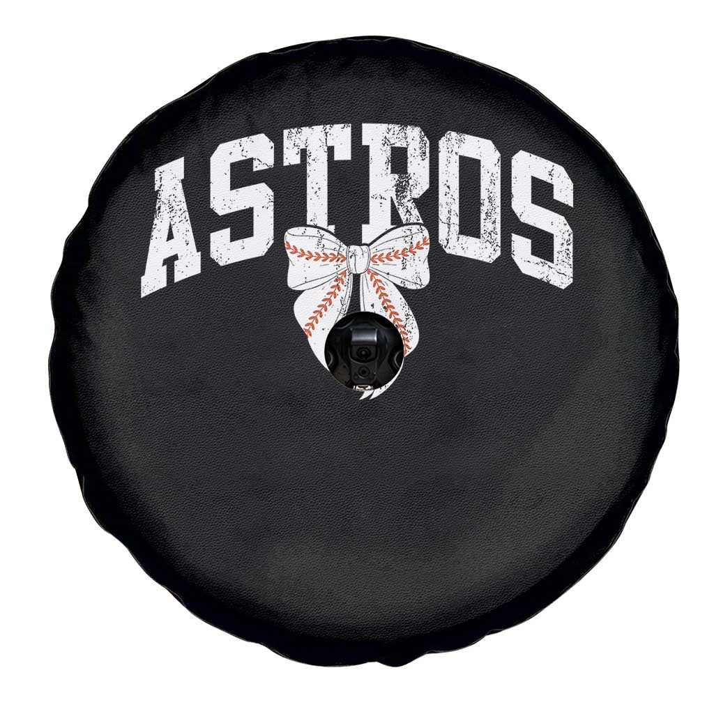 Retro Astro Varsity Name Spare Tire Cover Baseball Coquette Bow TS10 Print Your Wear
